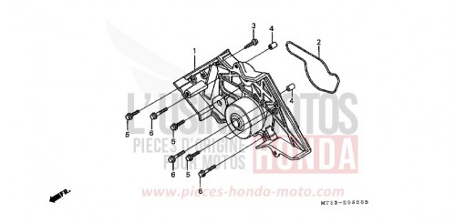 POMPE A EAU (ST11000L/M) ST1100L de 1990